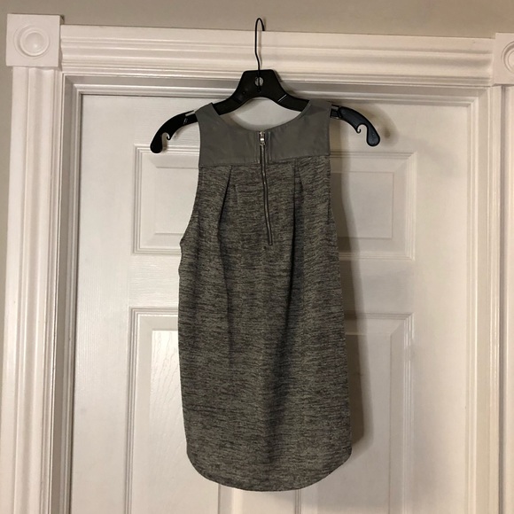 Banana Republic Tank with Faux Leather detail size S - Picture 4 of 4